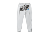 Geedup Co x Trapstar Sydney Shooters Trackpants - White Marle/Blue
